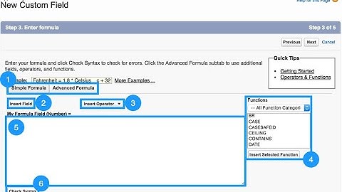 Salesforce Formula Fields ! Formula Fields Day (8) Part (1)