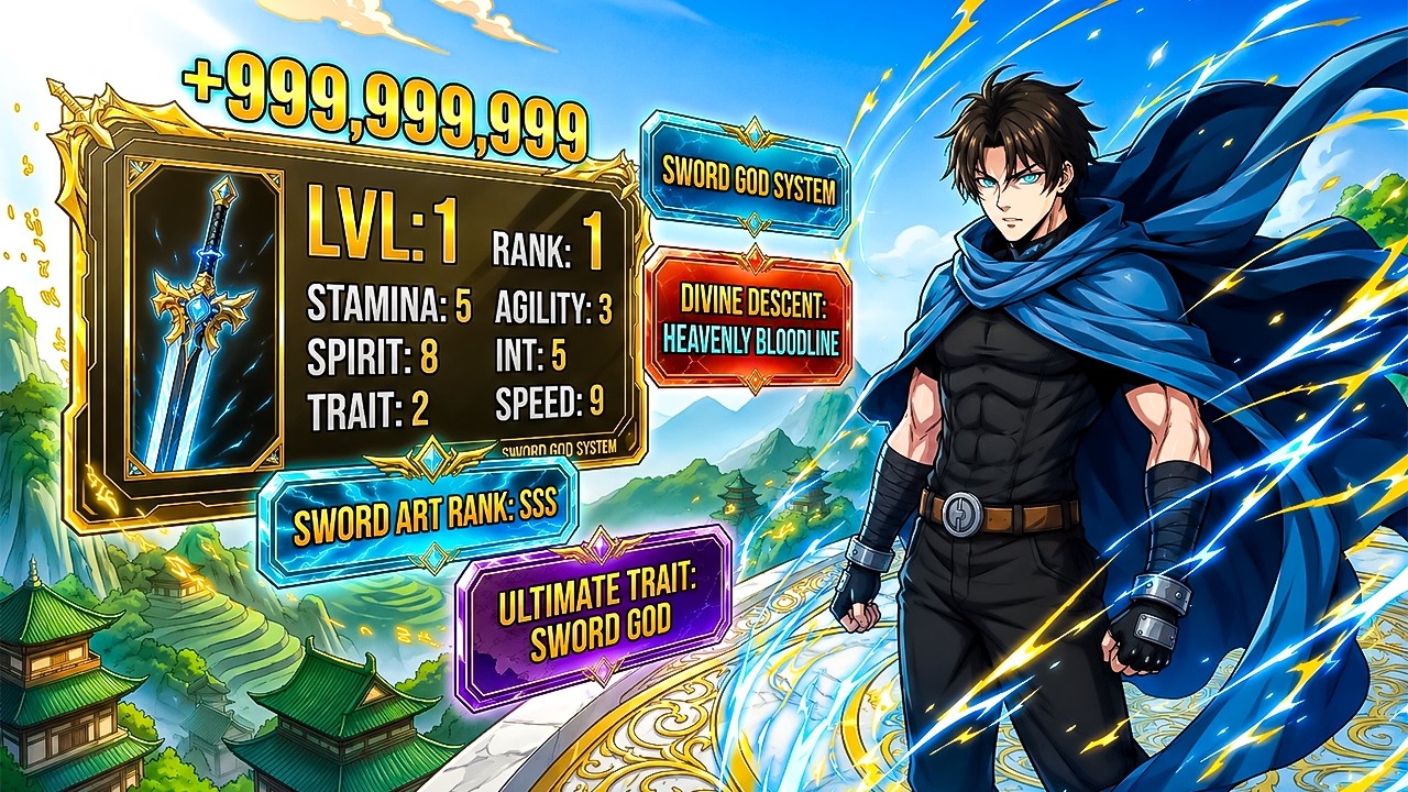 Reincarnated With a Sword System — One Slash Creates a Nuclear