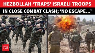 Israeli Troops ‘TRAPPED’ In Close Combat Clash With Hezbollah; Bint Jbeil Battle Explodes | Watch