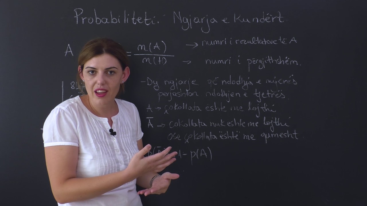 Matematike 10 Probabiliteti dhe ngjarja e kundert
