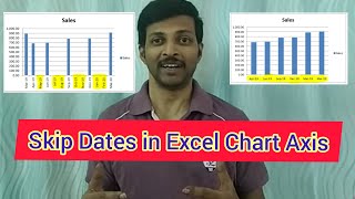 How to omit missing dates from chart - Microsoft Excel