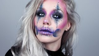 Colorful Jester Skull - HALLOWEEN SERIES