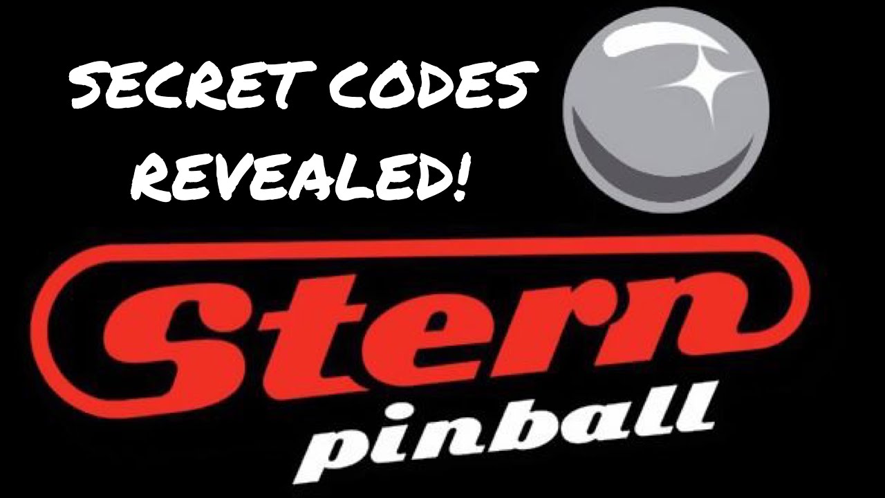 Stern Pinball - Secret Codes Revealed! - YouTube