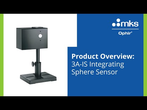 Product Feature: 3A-IS Integrating Sphere Sensor - video from Ophir Optronics