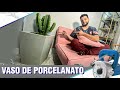 COMO FAZER ESSE VASO DE PORCELANATO I DIY DETALHADO - FAÇA VOCÊ MESMO