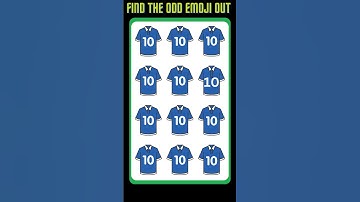 Find the Odd emoji out||Memory test challenge #viral