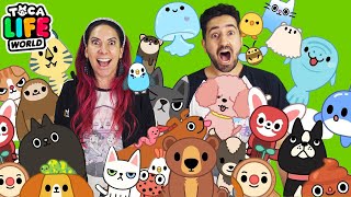 ADOTAMOS 100 PETS no Toca Life