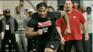 WATCH: NFL scouts get a look at potential draft selections at UGA&#39;s Pro Day