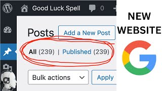 Full Get Google Traffic for New Website using Bulk Articles Guide