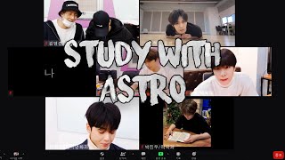 STUDY WITH ASTRO 3 | 아스트로랑 같이 공부해요 | ASMR AMBIENT | STUDY WITH KPOP | MUSIC | 남자아이돌 스터디