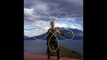10 petal antispin poi flower