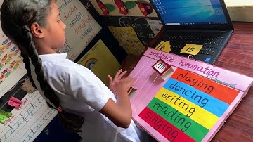 English Low cost TLM / Sentence Formation/ Read by Sophia Class 4
