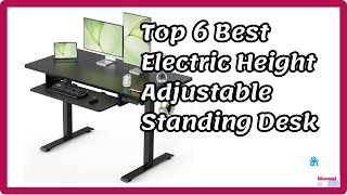 ✅📚 TOP 6 Best Electric Standing Desk Amazon Height Adjustable [2024/Quality/Price/GOOD]