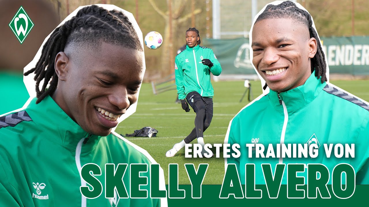 Traumtor von Skelly Alvero \u0026 Isak Hansen-Aarøen legt los: Neuzugänge beim Werder-Training im Fokus!