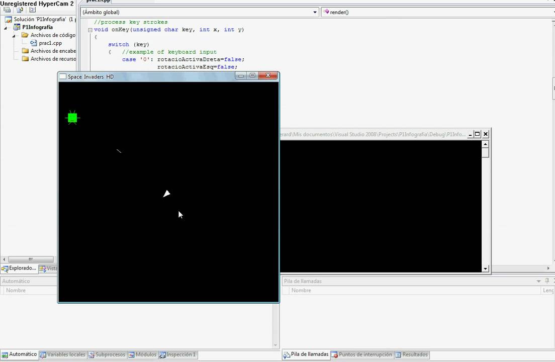 Nuestro propio Space Invaders - YouTube