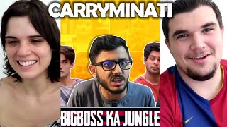 CARRYMINATI BIG BOSS BIG BOSS BIG BOSS PART 2 Reaction - Aussie Dillon