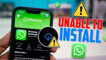 Fix Unable to Install WhatsApp on iPhone | iPhone Installation Issue