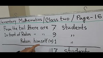 Elementary Mathematics / Class-2 / page -16 / Word Problems