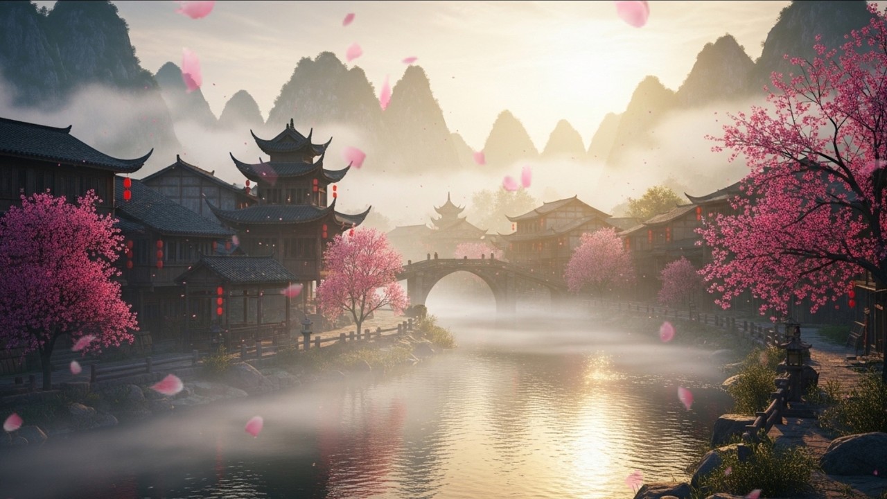 Relaxing Music - Peaceful Chinese Zen Music and Ambience