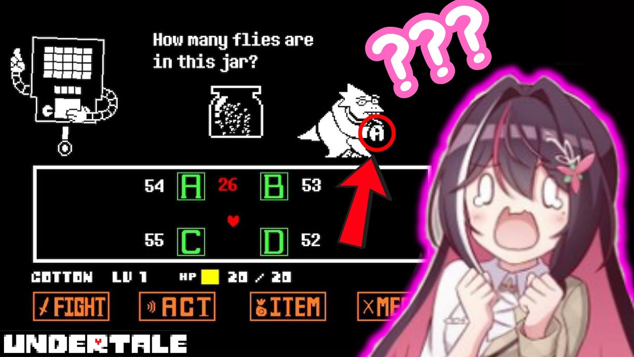 AZKi Wasn’t Ready for Mettaton’s Quiz [Undertale]