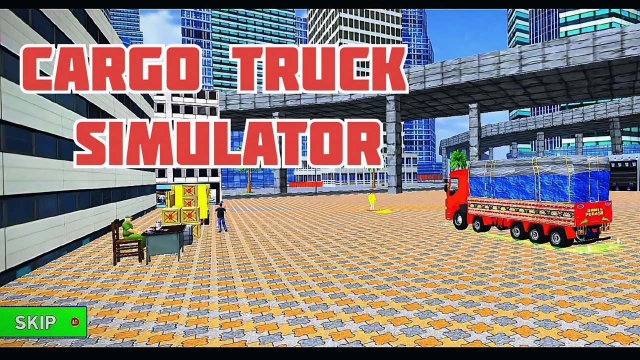 Cargo Truck Simulator 🚛🔥 | Real City Delivery Mission Gameplay | Level Complete