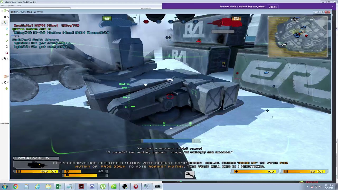 Battlefield 2142 Reclamation Port Bavaria Gunship Walker ...