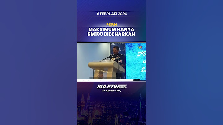 PDRM | Anggota Polis Hanya Dibenar Bawa RM100 Ketika Keluar Operasi