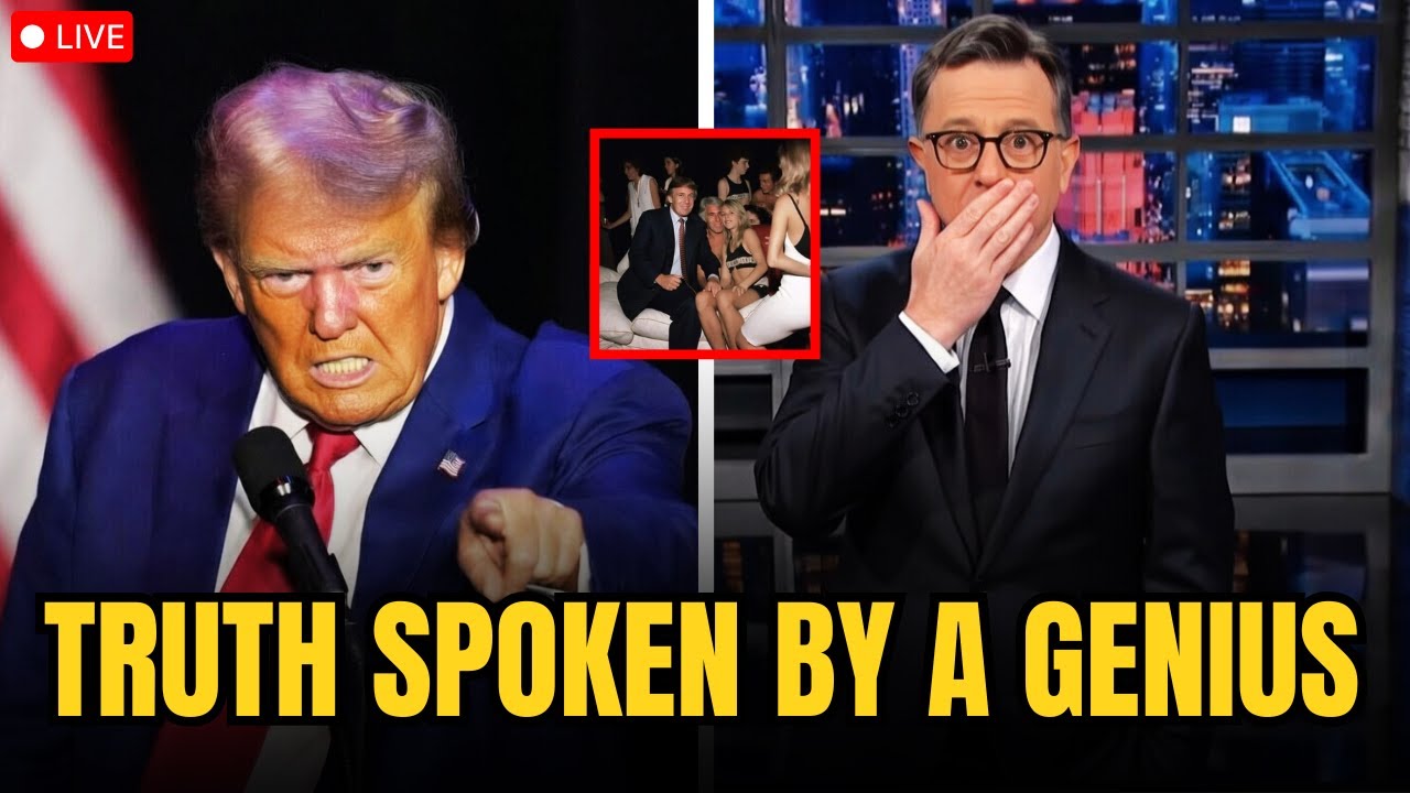 Stephen Colbert Challenges Trump’s Epstein Claims — The Evidence Stuns the Crowd