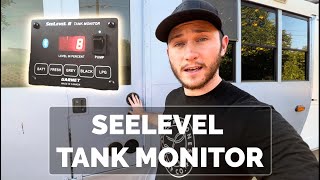 SeeLevel II Tank Monitoring System Install  Skoolie Improvement Part 2