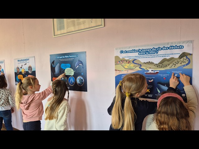 Exposition "C'est quoi la pollution plastique ?"