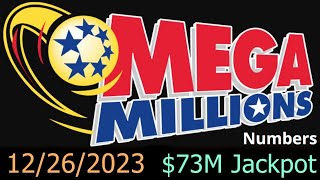 Mega Millions Winning Numbers 26 December 2023.Today Mega Millions Drawing Result Tuesday 12/26/2023