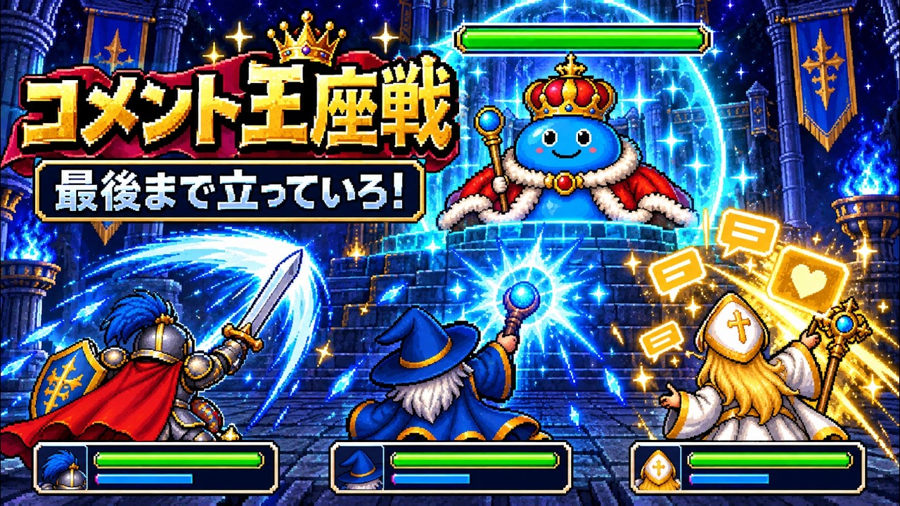 朝活 コメント玉座戦 王座を奪えばあなたのチャンネルを宣伝