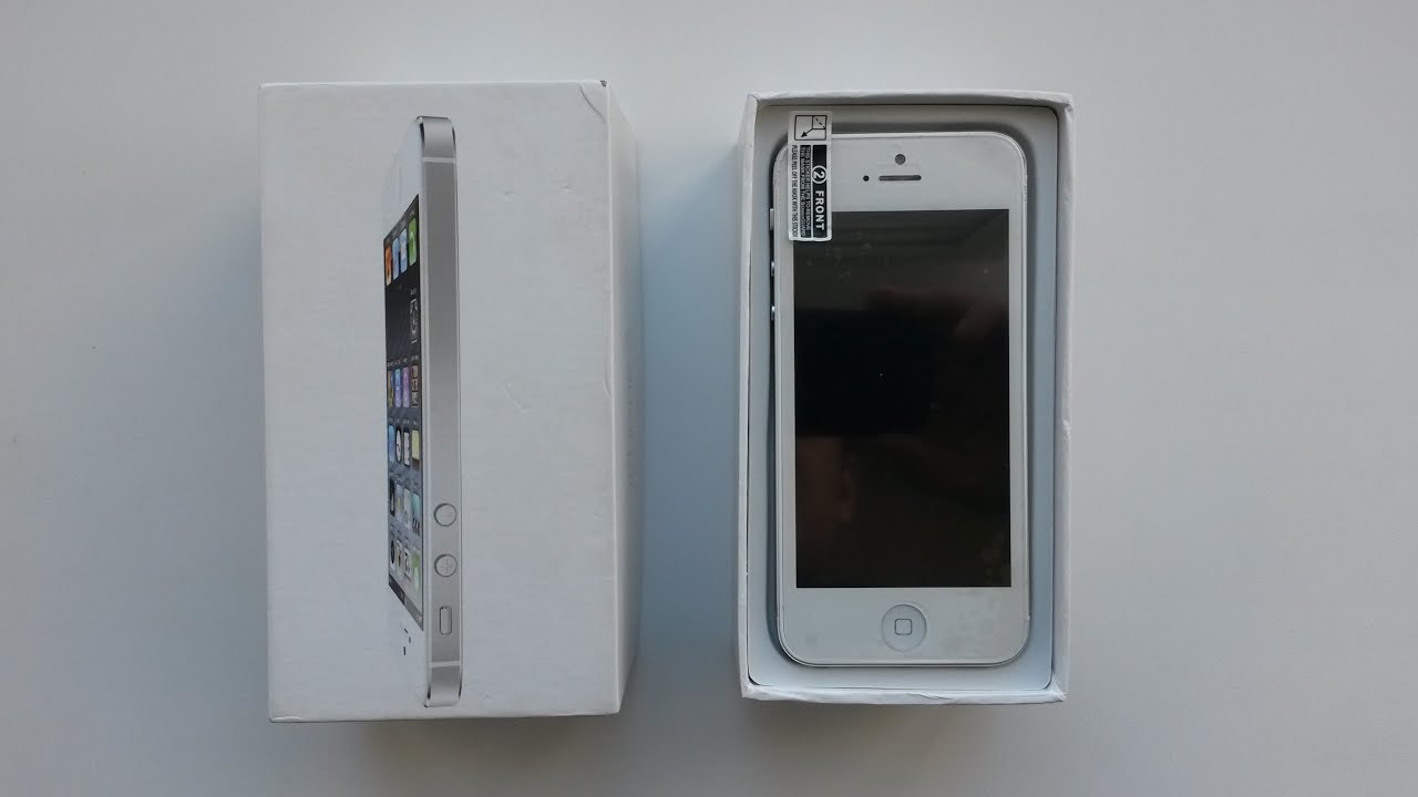 iPhone 5 model A1429 China - YouTube