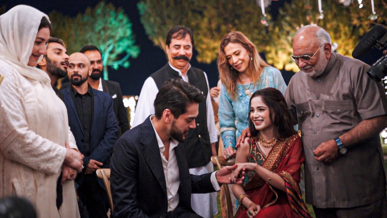 Aima Baig & Shahbaz Shigri Engagement 