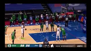 DWIGHT HOWARD SHOOTS FREE THROW FROM 3 POINT LAND NEARLY😭