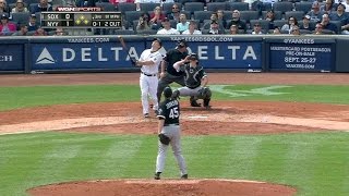 CWS@NYY: E. Johnson concludes 3rd with popup