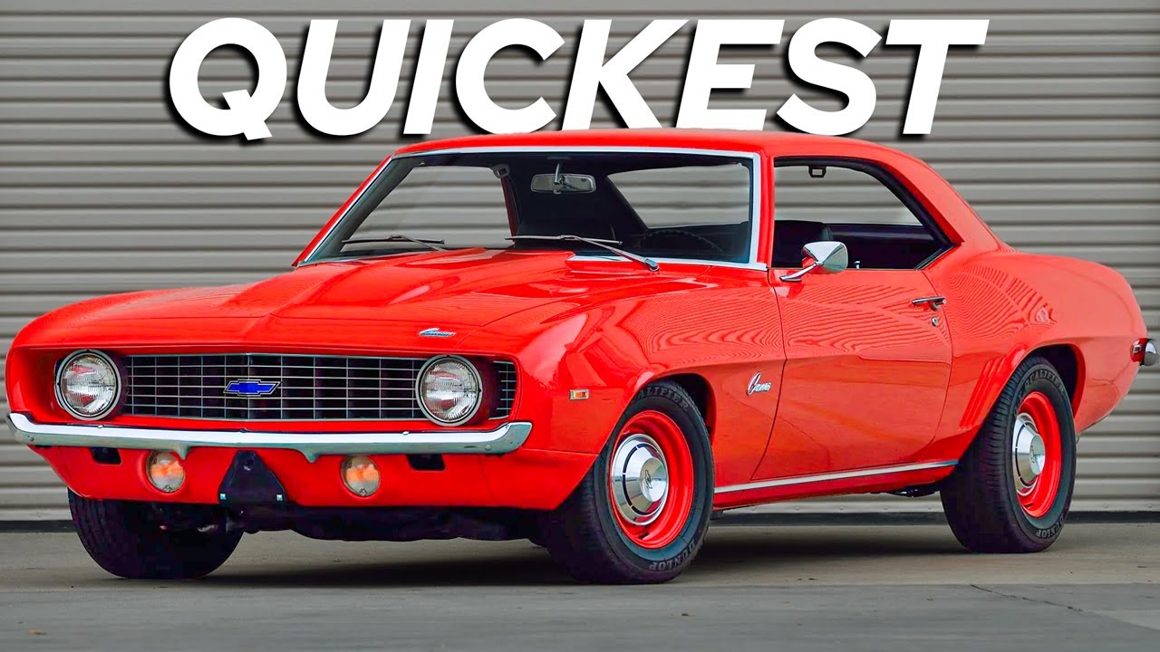 10 Quickest Muscle Cars of 1969 That You Didn't Know Existed