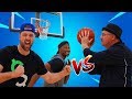 TRICK SHOT HORSE, SWISH ONLY vs My DAD & Chris Staples (Loser gets pie to the face)