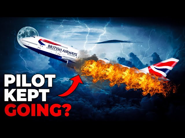 Seconds After Take Off Plane Engine BURST In Flames, What The Pilot Did Next Terrified Everyone! class=