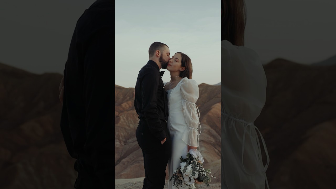 Waking up at 3am to shoot a sunrise elopement in Death Valley? YES, please! 