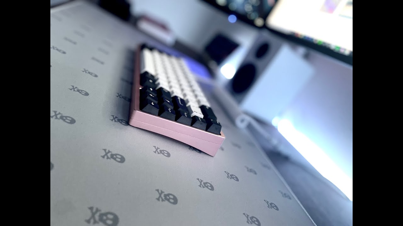 KBD67 Mk2 with Tangerine switches Sound Test YouTube