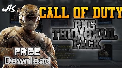 Call Of Duty Icon PNG for THUMBNAIL | Download Link Below
