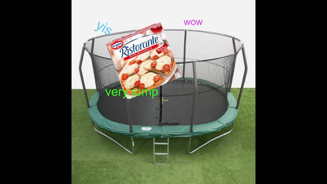 kan en fryspizza studsa?