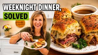 Easy Low-Carb French Dip Sliders (High Protein Weeknight Dinner)