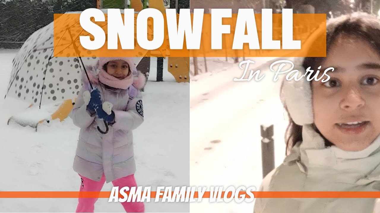 Welcoming 2026 With SnowFall In Paris | Indian Family In Paris |