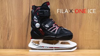 Детские раздвижные коньки Fila X-One Ice