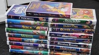 Lucky People Who Kept Their Old Disney VHS Tapes Could Make A Fortune