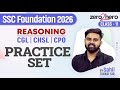 SSC Reasoning Practice Set | SSC CGL/CHSL/CPO Reasoning Classes 2026 | Reasoning By Sahil Sir