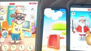 My talking tom echo vs talking carl echo vs talking santa outfit7 echo (8/18/2026)