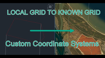 Creating Local Grid Coordinate Systems in QGIS and Civil 3D